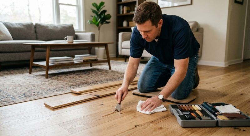Engineered Floor Repair in Tomball, TX