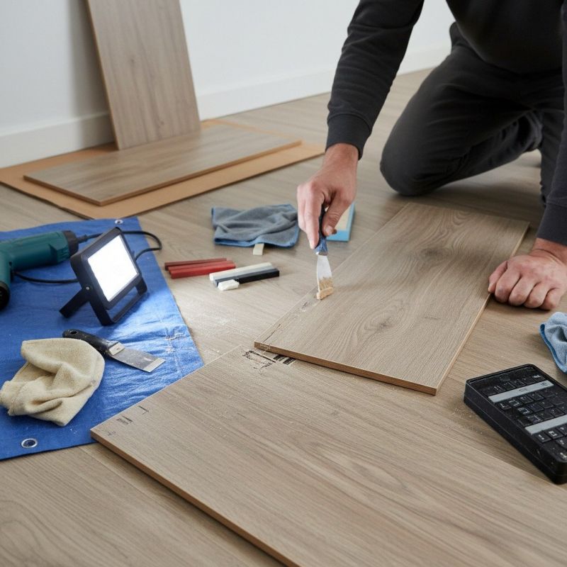 Engineered Floor Repair in Montgomery County, TX