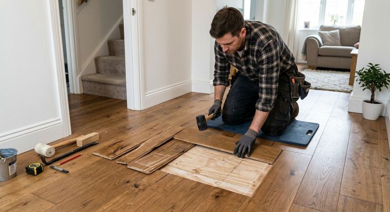 Engineered Floor Repair in Spring, TX