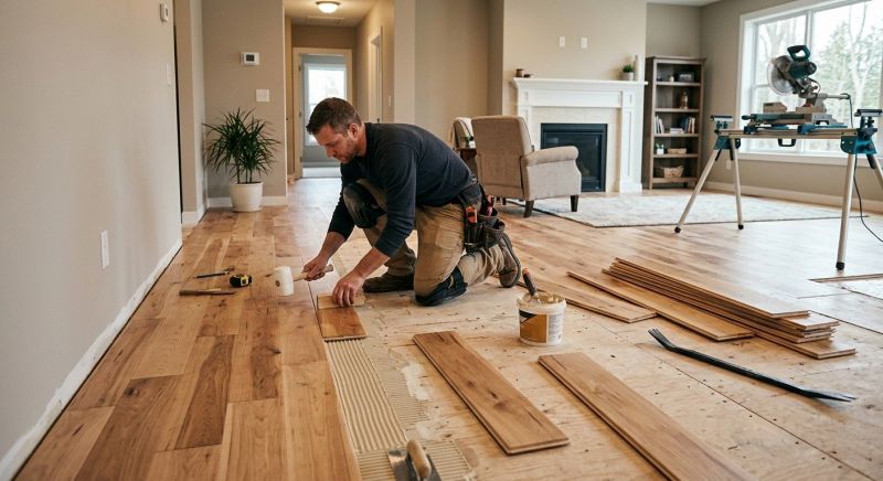 Engineered Wood Installation in Tomball, TX