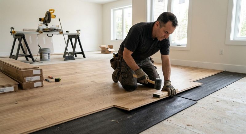 Engineered Wood Installation in Tomball, TX