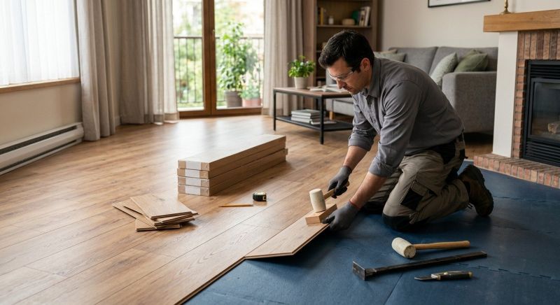 Laminate Floor Installation in Cypress, TX