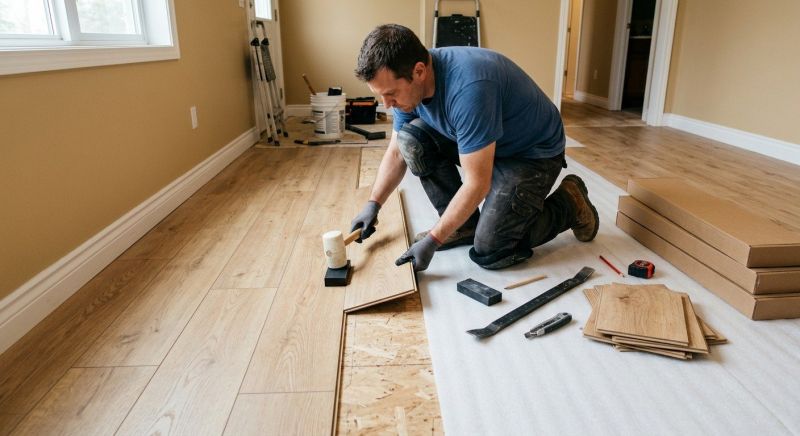 Laminate Floor Installation in Cypress, TX
