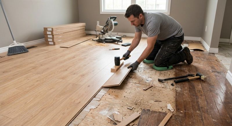 Laminate Floor Installation in Humble, TX