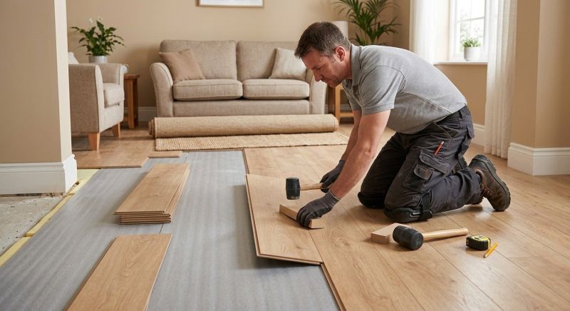 Laminate Floor Installation in Porter, TX