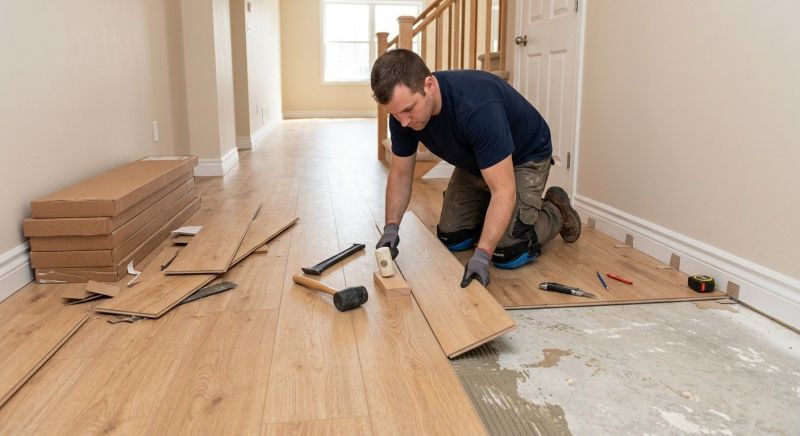 Laminate Floor Installation in Spring, TX