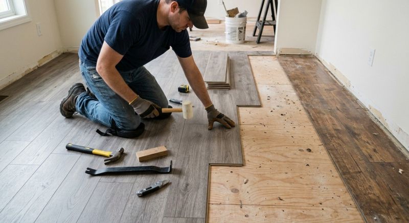 Laminate Floor Installation in Spring, TX