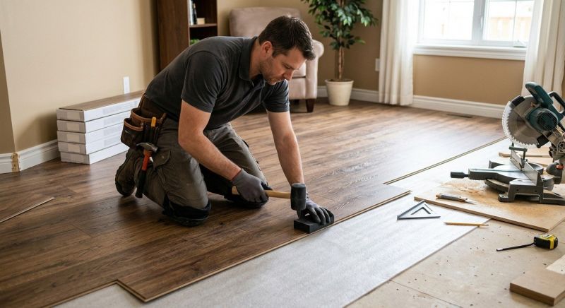 Laminate Floor Remodeling in Tomball, TX