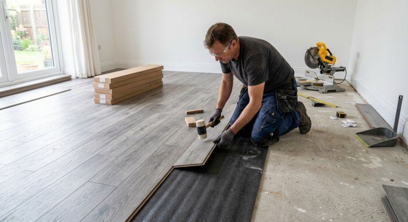 Laminate Floor Remodeling in Tomball, TX
