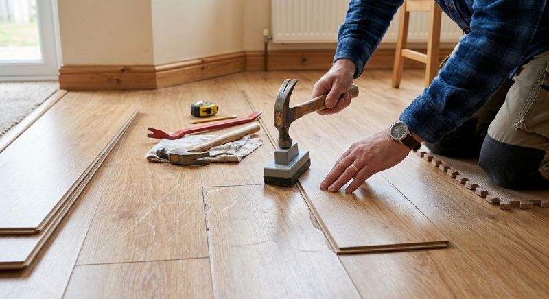 Laminate Floor Repair in Kingwood, TX