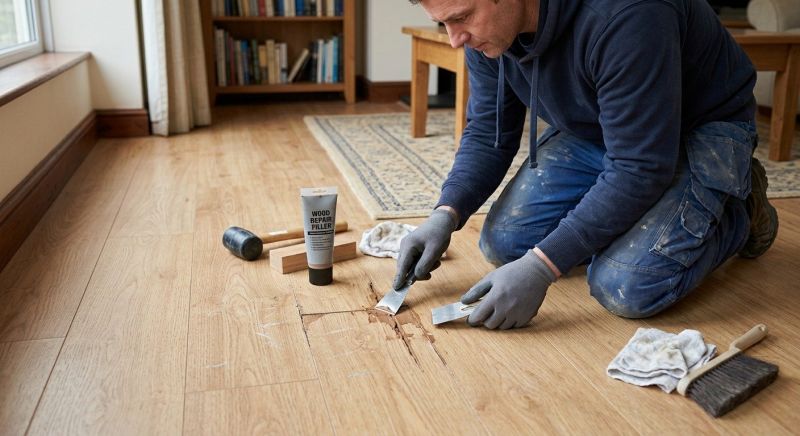 Laminate Floor Repair in Tomball, TX