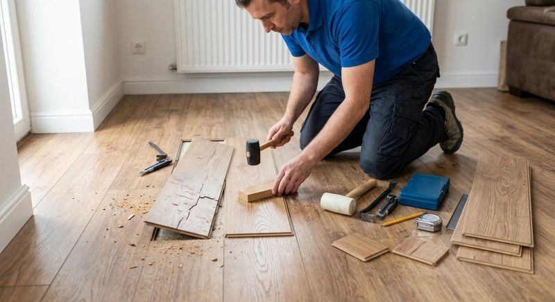 Laminate Floor Repair in Tomball, TX