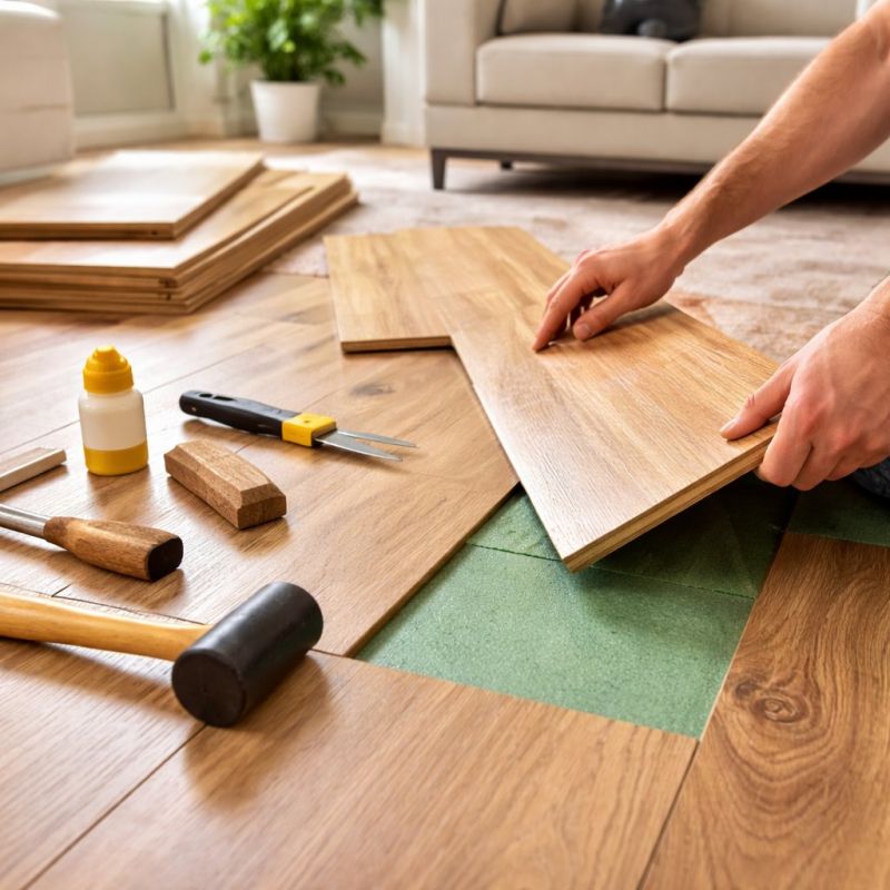 Laminate Floor Repair in Magnolia, TX