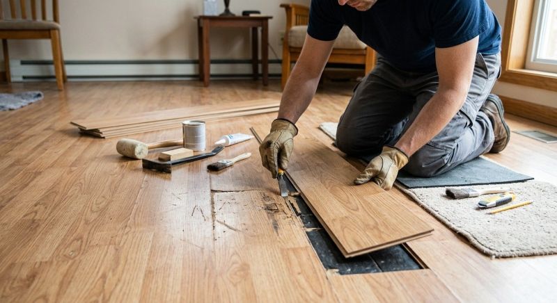 Laminate Floor Repair in Prairie View, TX