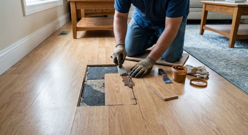 Laminate Floor Repair in Waller, TX
