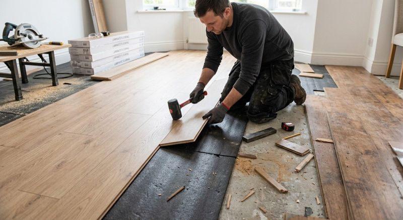 Laminate Floor Replacement in Waller, TX