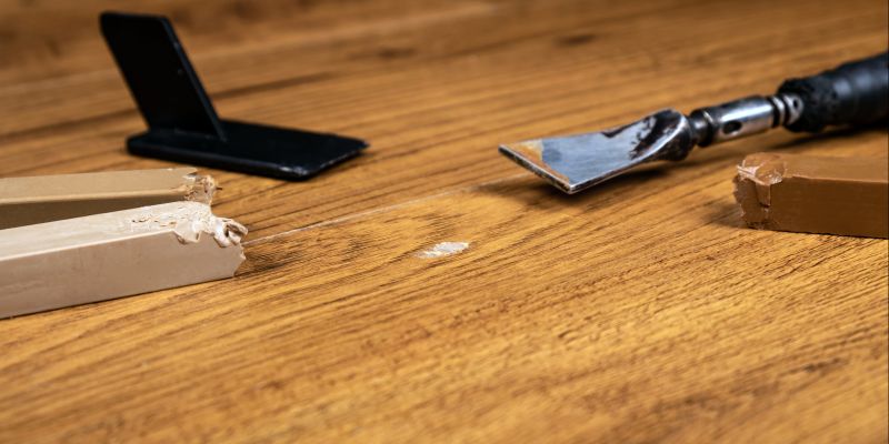 Laminate Floor Scratch Repair in Tomball, TX