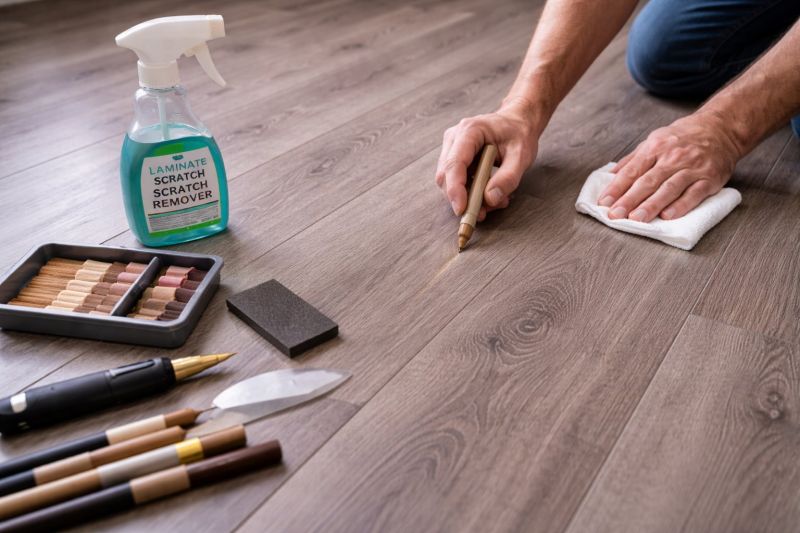 Laminate Floor Scratch Repair in Tomball, TX