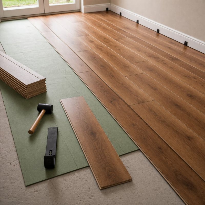 Laminate Flooring Replacement in Tomball, TX