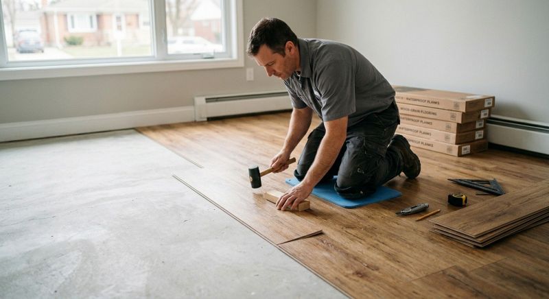 Linoleum Floor Installation in Conroe, TX