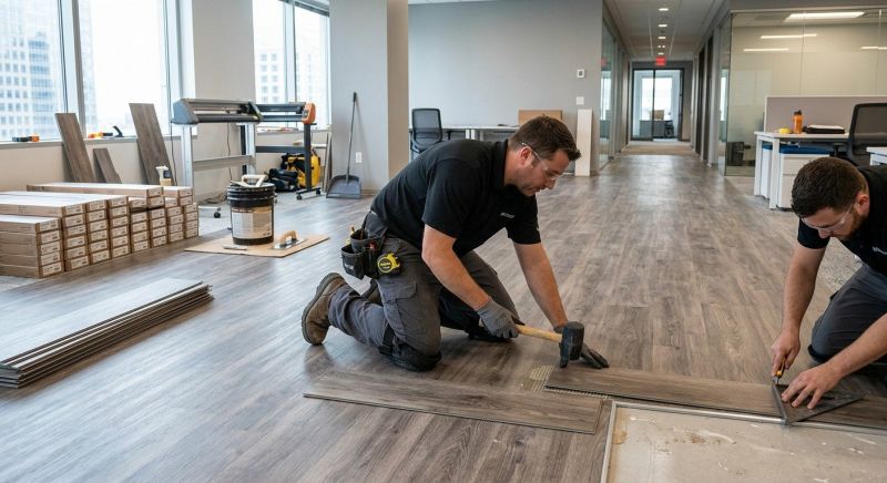 Linoleum Floor Installation in Conroe, TX