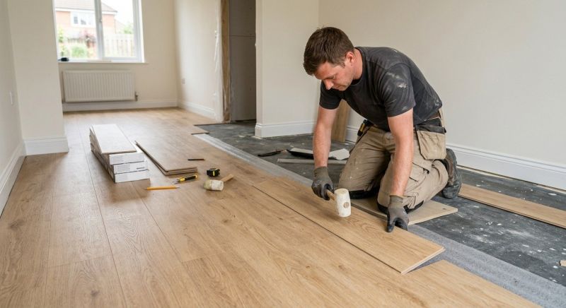 Linoleum Floor Installation in Porter, TX