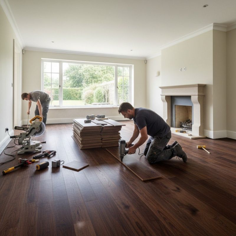 Loft Flooring Installation in Tomball, TX
