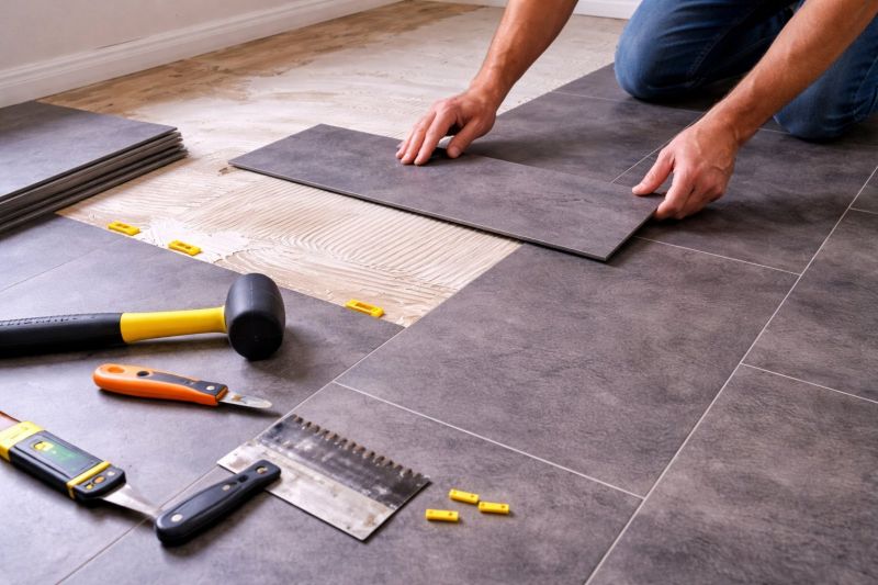 Luxury Vinyl Tile Installation in Conroe, TX