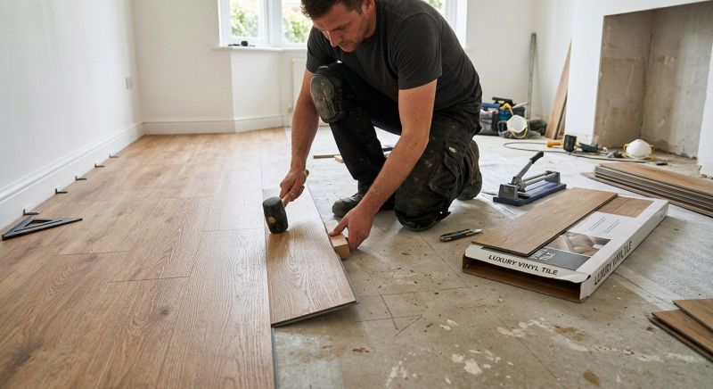 Luxury Vinyl Tile Installation in Waller, TX