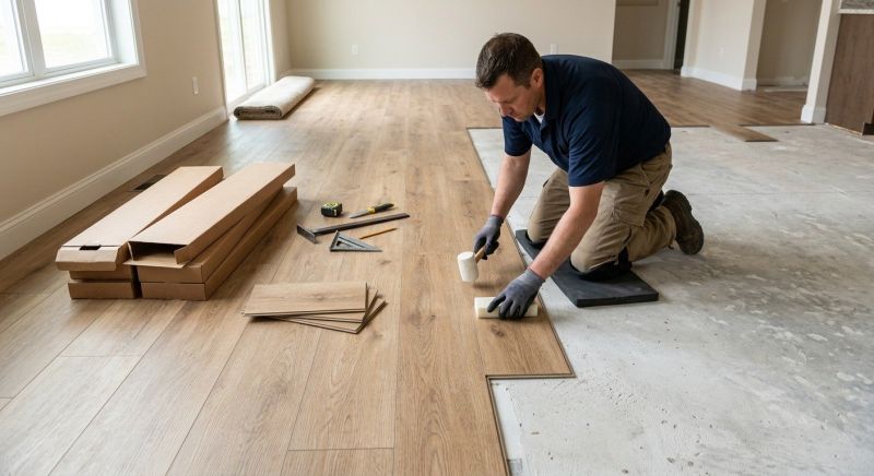 Lvp Flooring Installation in Tomball, TX