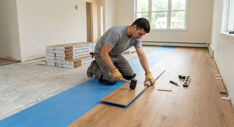 Lvt Flooring Installation in Magnolia, TX