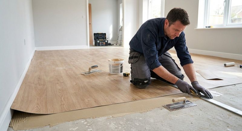 Sheet Flooring Installation in Tomball, TX