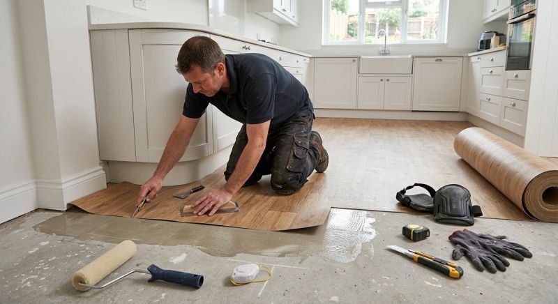 Sheet Flooring Installation in Montgomery County, TX