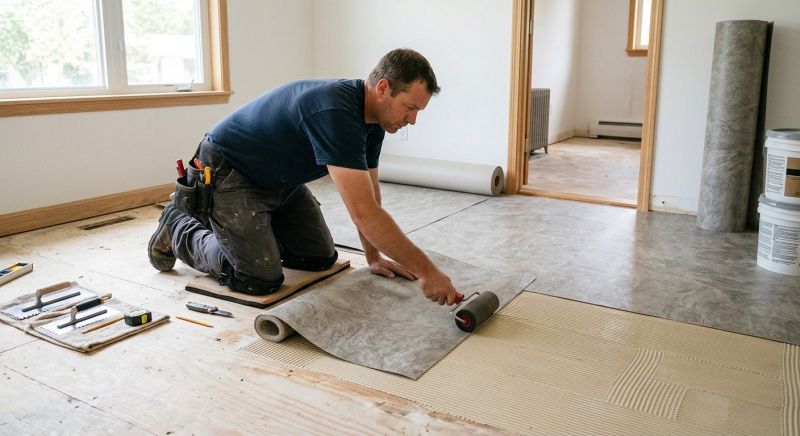 Sheet Flooring Installation in Porter, TX