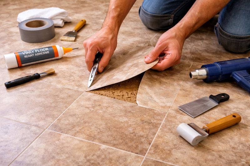 Sheet Flooring Repair in Montgomery County, TX
