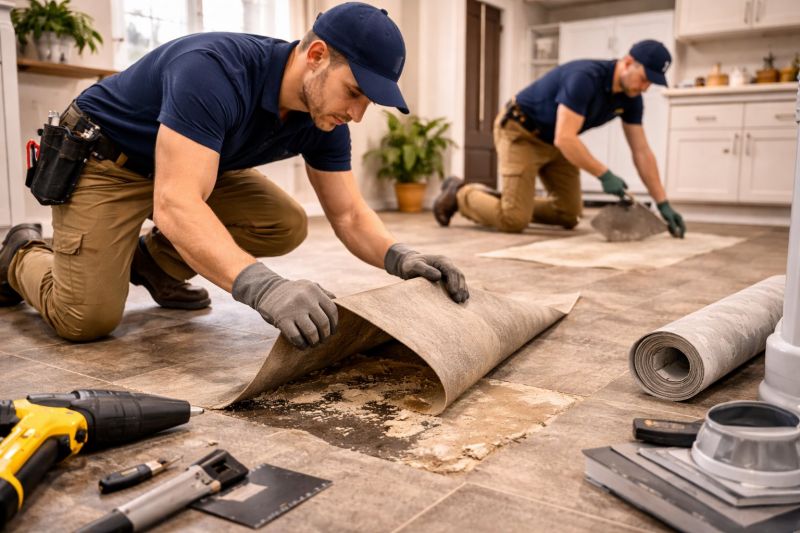 Sheet Vinyl Repair in Humble, TX