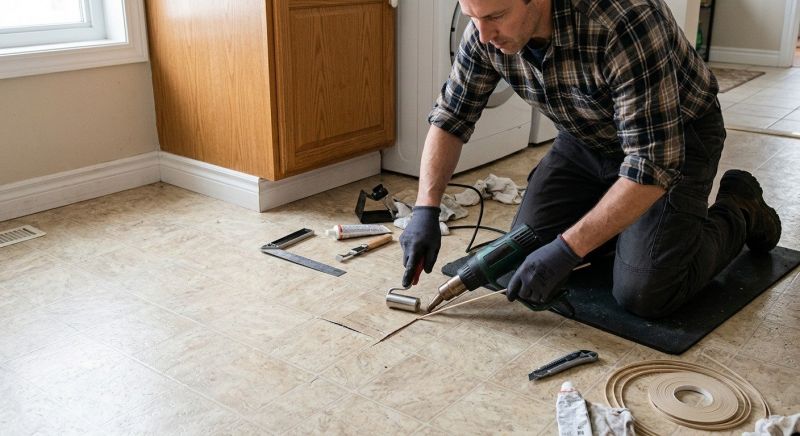Sheet Vinyl Repair in Prairie View, TX