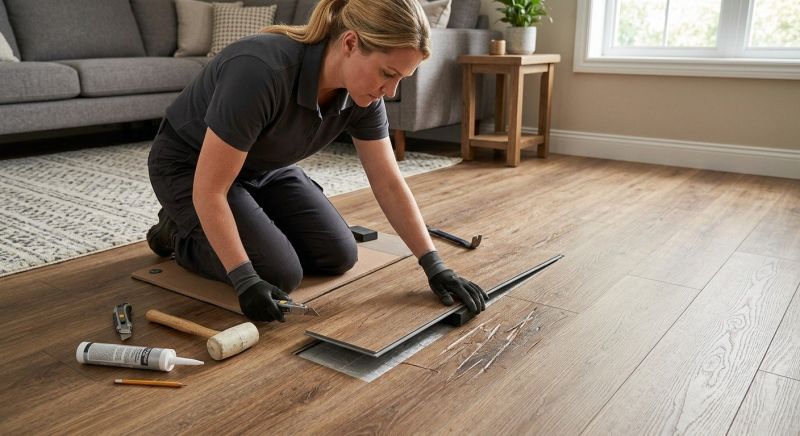 Vinyl Floor Repair in Cypress, TX
