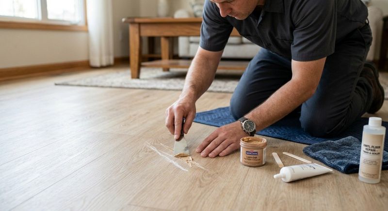 Vinyl Floor Repair in Katy, TX