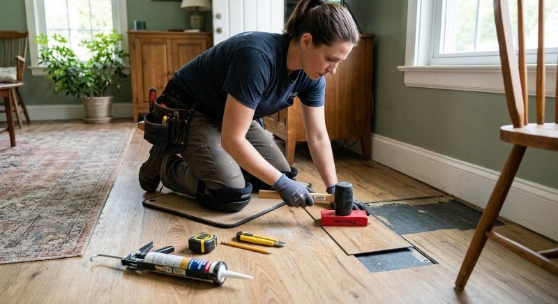 Vinyl Floor Repair in Tomball, TX