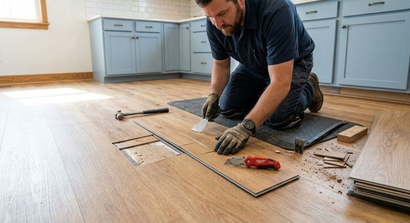 Vinyl Floor Repair in Montgomery County, TX