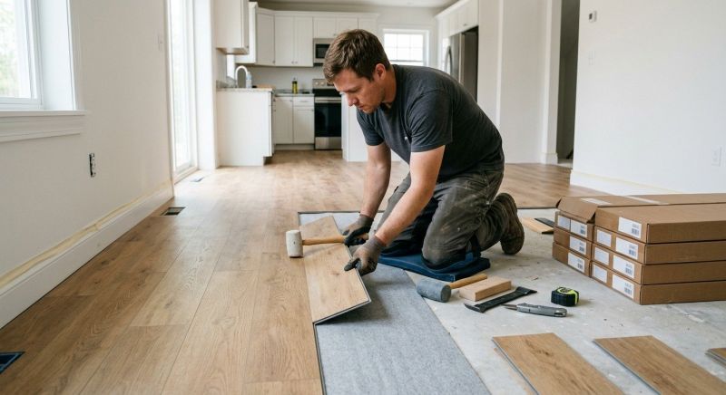 Vinyl Flooring Installation in Tomball, TX