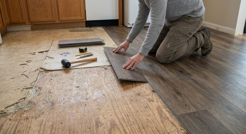Vinyl Flooring Installation in Porter, TX