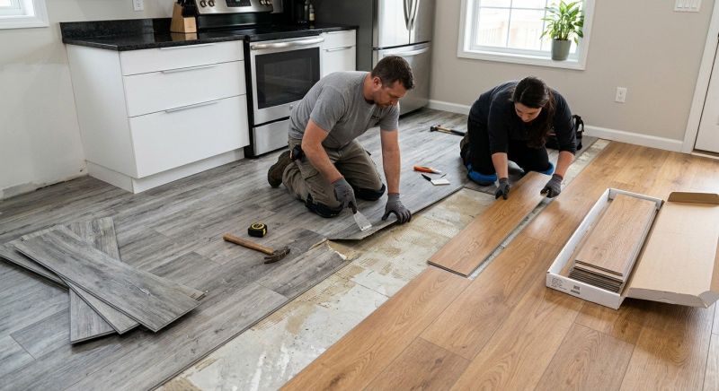 Vinyl Tile Replacement in Tomball, TX